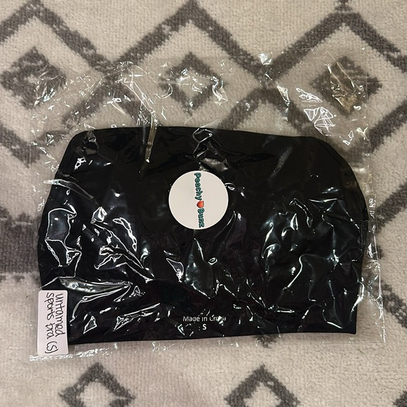 NWOT Peachy Bunz Sports Bra S Black - Picture 5 of 5